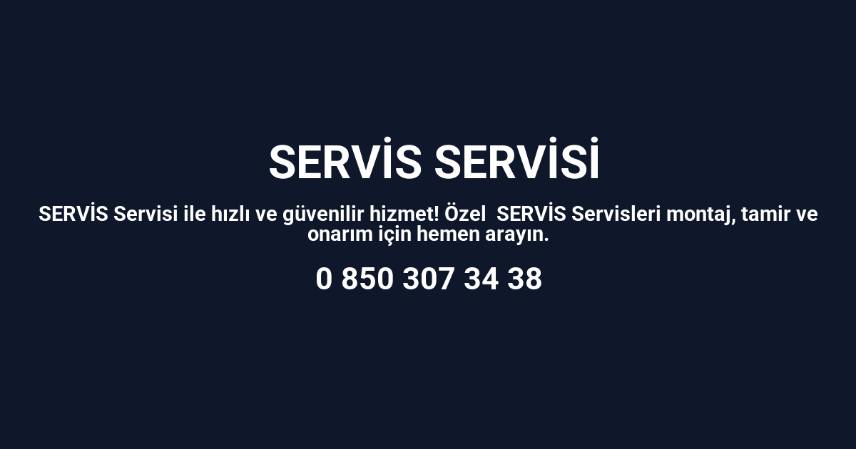 Uğurludağ Airfel Servisi